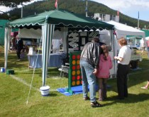 Connect4 at the Connect2Charity Stand - Tynwald Day 2009